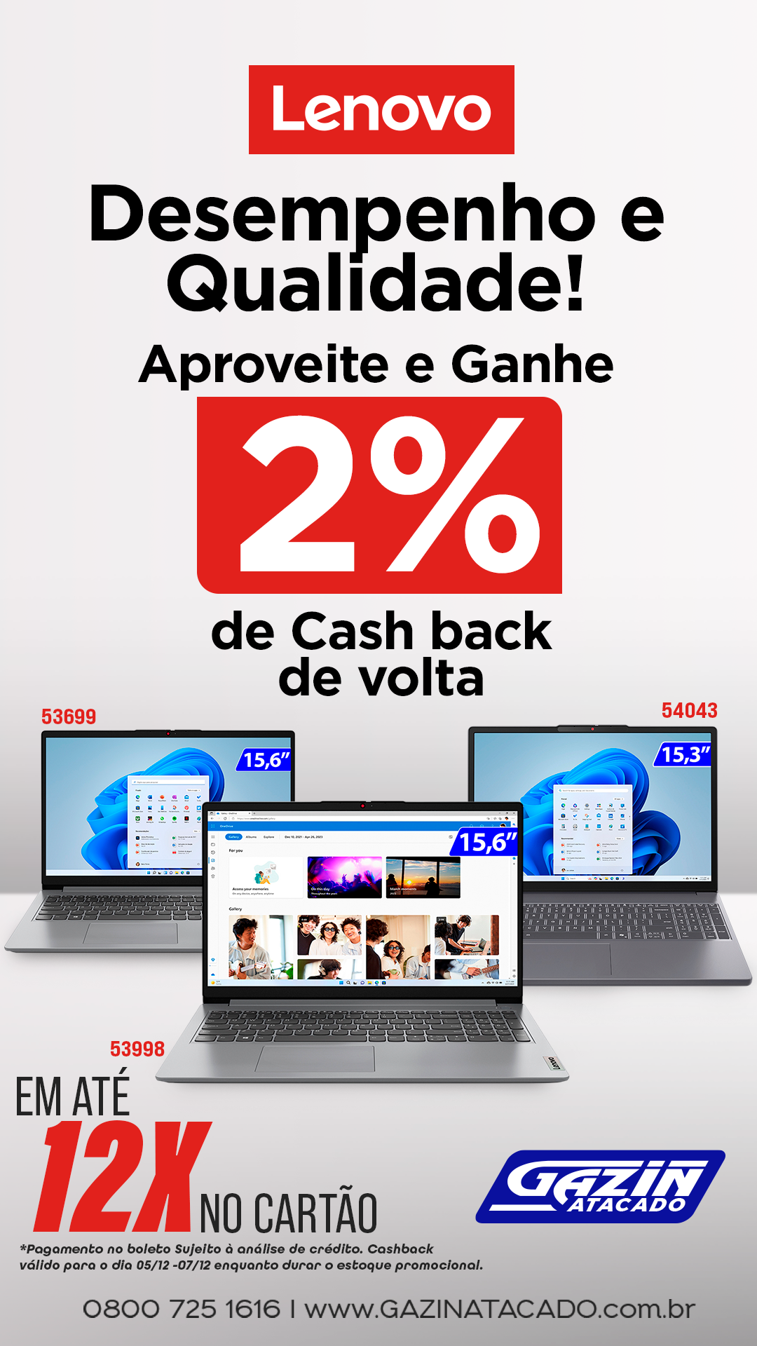 Cash back Lenovo